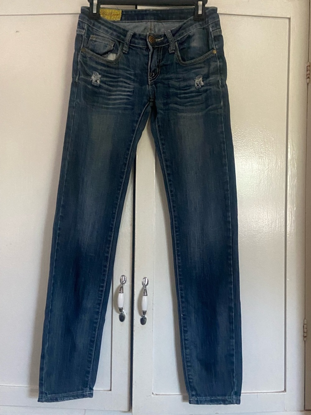 Machine Women’s Skinny Jeans - Dark Blue